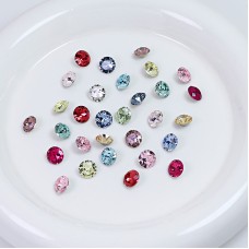 DZ 3051 4mm 6mm round shape crystal fancy stone k9 crystal rhinestone for nail art
